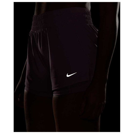 Nike Γυναικείο σορτς One Dri-FIT Mid-Rise 2in1 Shorts